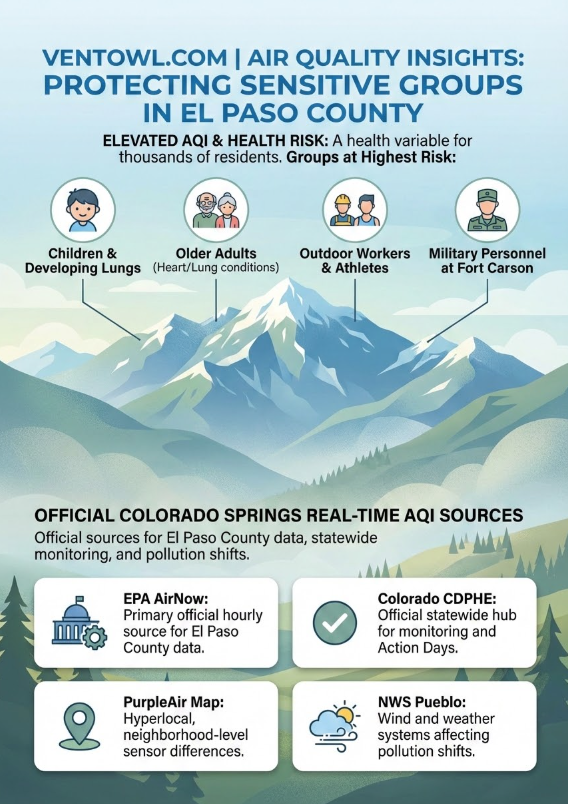 Track Live AQI Map in Colorado Springs Colorado Today – Air Quality Now 2 Infographic of "Track Live AQI Map in Colorado Springs Colorado Today – Air Quality Now"